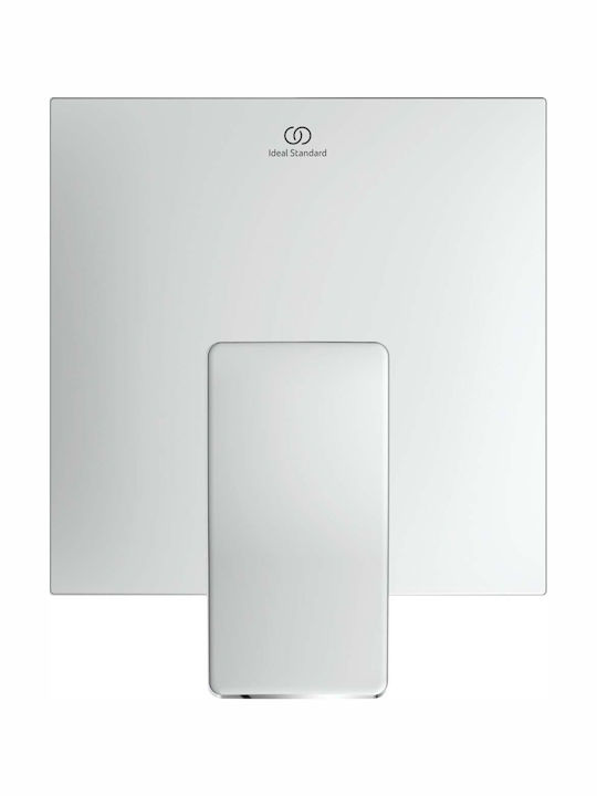 Ideal Standard Αναμεικτική Μπαταρία Μπανιέρας Ασημί