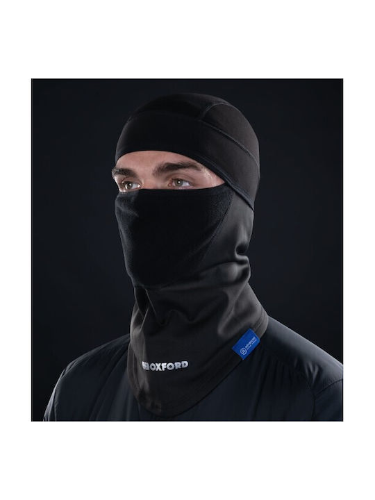Oxford Full Face Μπαλακλάβα Αναβάτη Μοτοσυκλέτας Fleece Μαύρο Χρώμα