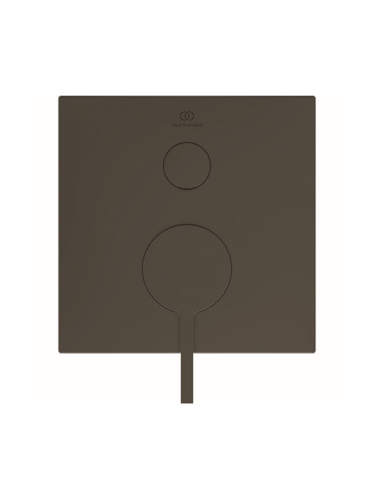 Вградена Батерия 2 Изхода Ideal Standard Joy Neo A7622a5 Сиво Мат Magnetic Grey