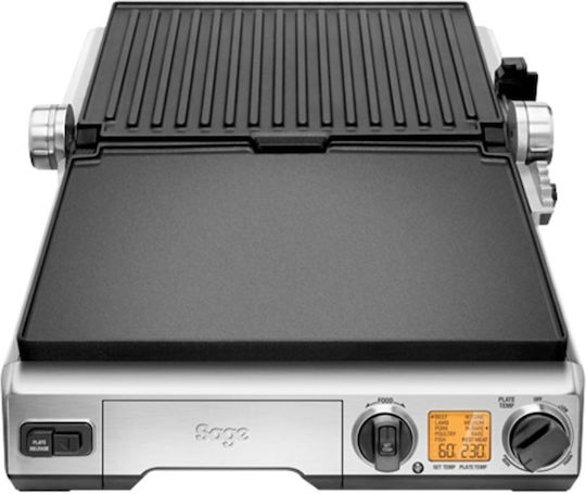 Sage The Smart Grill Pro Τοστιέρα Γκριλιέρα 2400W Inox