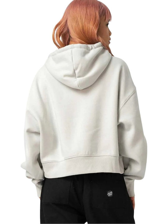 Santa Cruz Sweatshirt White with Hood