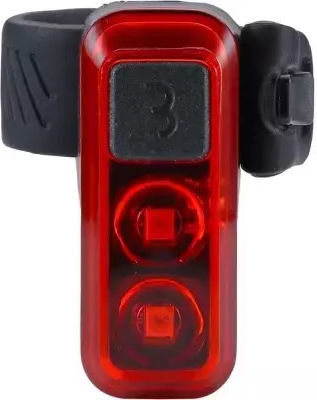 BBB 296268 Reîncărcabil Partea din spate Lumină Bicicletă