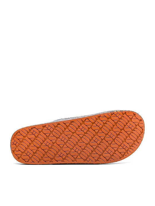 Flache Sandalen für Damen in Braun Farbe