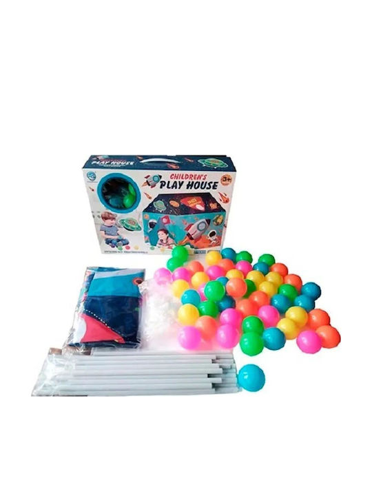 Blue Toys Kids House Play Tent Multicolour