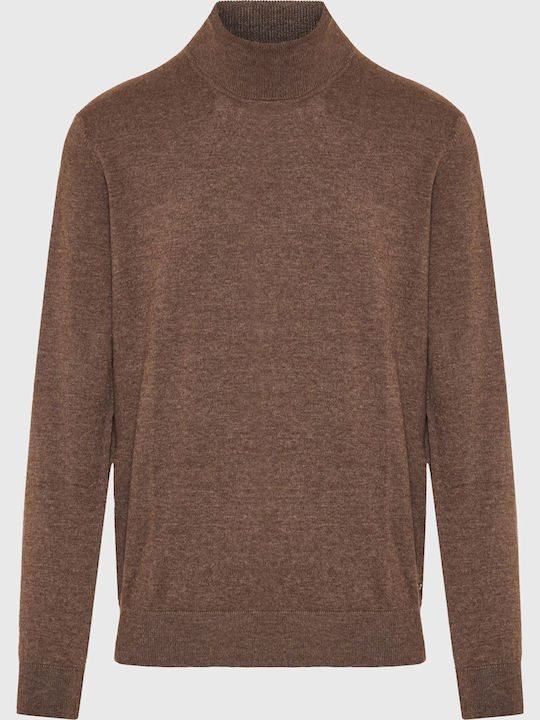 Langarm Braun Pullover