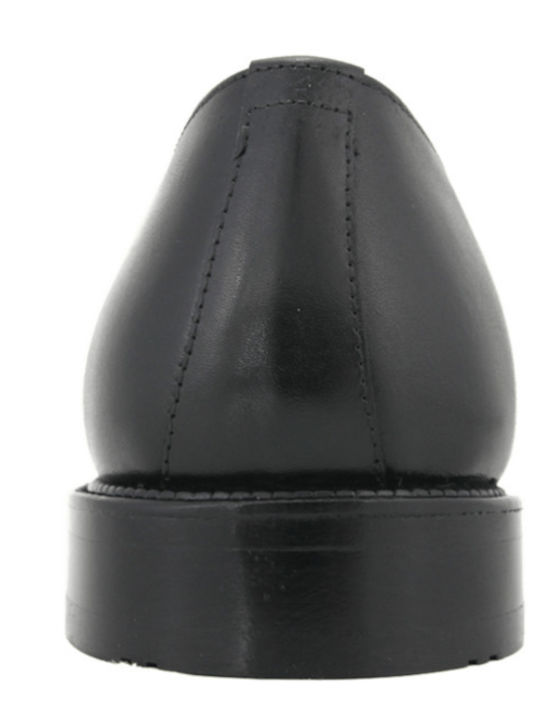 Leder Herrenschuhe Schwarz