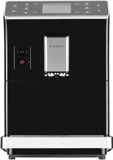 Catler Ea 950 Automatic Espresso Coffee Machine 1300W Pressure 19bar for Cappuccino with Grinder Black