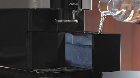 Cecotec Cremmaet Spin Automatische Espressomaschine 1450W Druck 19bar für Cappuccino mit Mahlwerk Gray