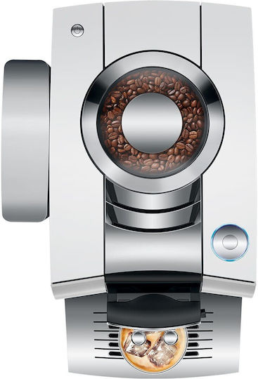 Jura Z10 Automatic Built-in Espresso Coffee Machine 1450W Power 15bar Pressure for Cappuccino with Grinder and Wi-Fi Silver 2098485