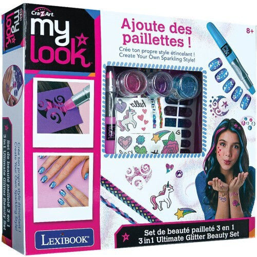 Cra-z-art 3in1 Ultimate Glitter Beauty Set Crss18 Toys