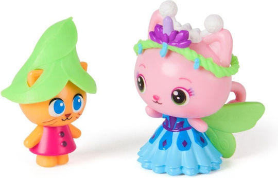Spin Master Gabby's Dollhouse Queen Kitty Fairy & Kitty Gnome για 4+ Ετών
