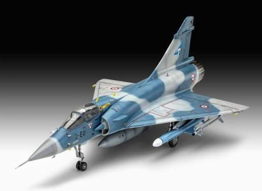 Revell Dassault Mirage 2000C Modeling Figure Airplane 62 Pieces in Scale 1:48 200cm.