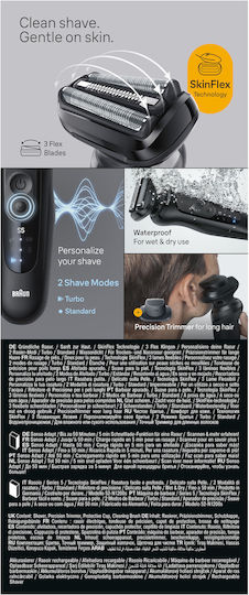 Braun 52-N1200S Foil Electric Shaver Face Rechargeable