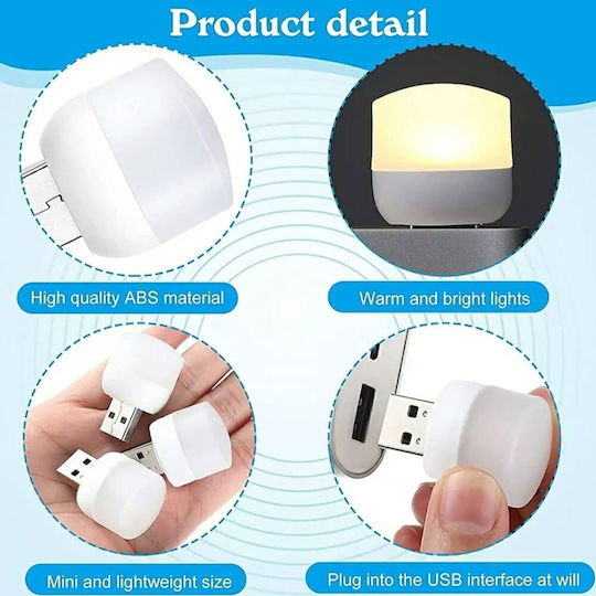 Lichterketten LED Warmes Weiß USB in Zeichenfolge 3Stück