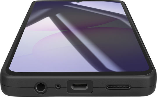 Avizar Weiche Silikonhülle Galaxy A07 Kamera Block Verstärkung Schwarz