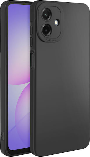 Avizar Weiche Silikonhülle Galaxy A07 Kamera Block Verstärkung Schwarz