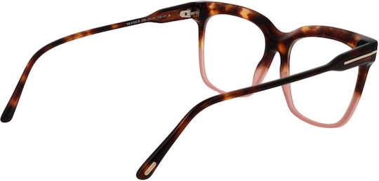 Tom Ford Optical Frame Ft5768-b 055 54 Blue Filter