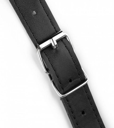 Leder Gurtzeug Schwarz Doppelter Dildotyp Silikon Easytoys Fetish Collection Doppelter Strap-Ons