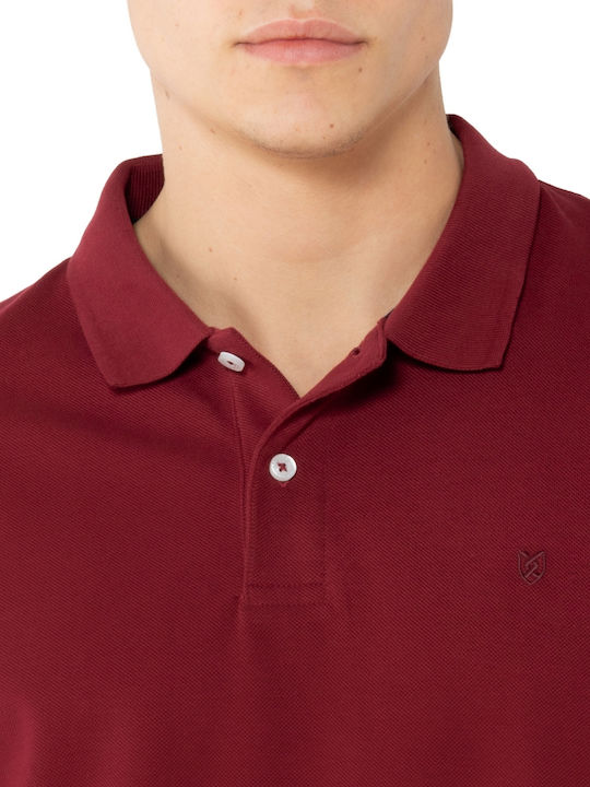 Polo Tricou Sport Burgundy