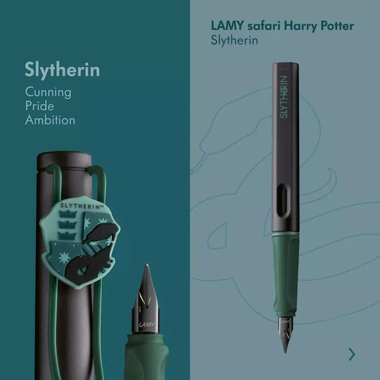 Lamy Safari Writing Pen Medium Blue made of Steel with Blue Ink