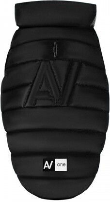 Wau Dog Hundemäntel Wasserdicht Schwarz 45cm Mittel