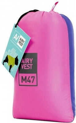 Wau Dog Waterproof Reversible Dog Coat Pink Purple 47cm M
