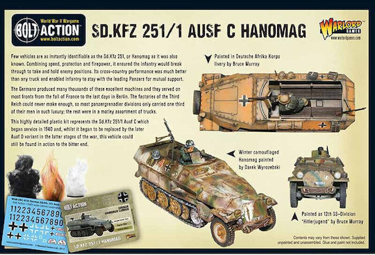 Bolt Action 2 Sd.kfz 251/1 Ausf C Hanomag
