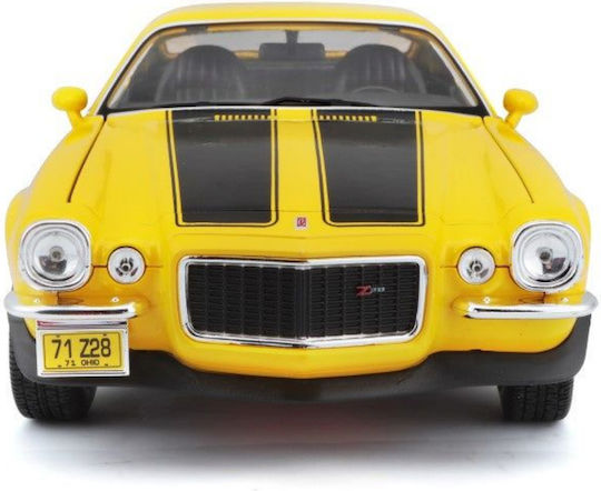 Maisto Chevrolet Μεταλλική Φιγούρα Μοντελισμού Αυτοκίνητο Κίτρινη σε Κλίμακα 1:18