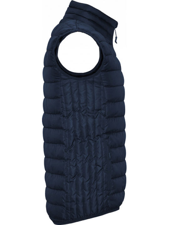 Oslo Sleeveless Jacket Puffer Navy Blue