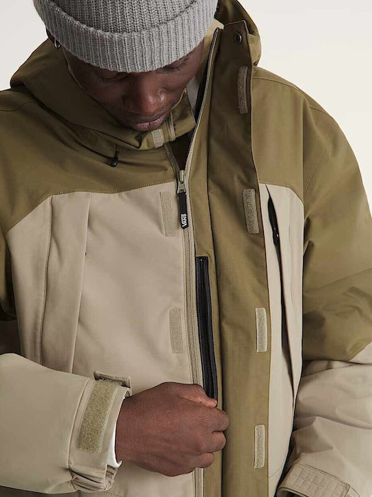 Geacă Barbat Waterproof Maro
