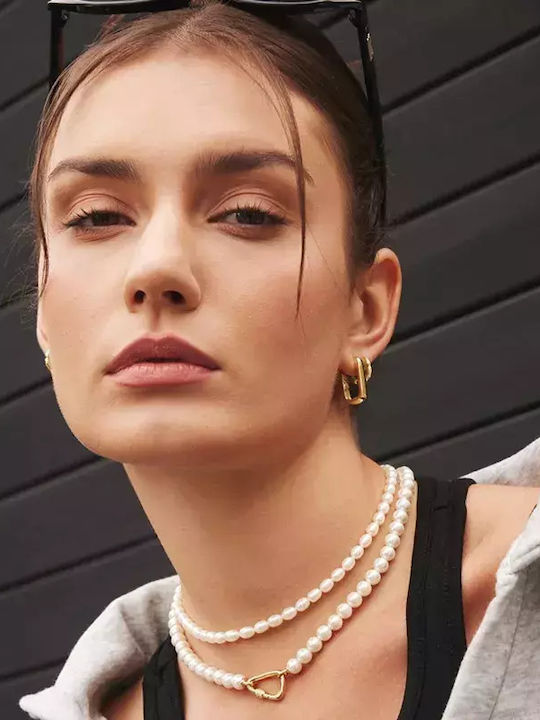 Ania Haie Halskette aus Vergoldetem Silber