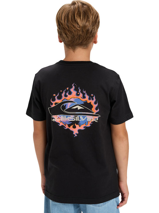 Детска блуза Black Ev In Flames