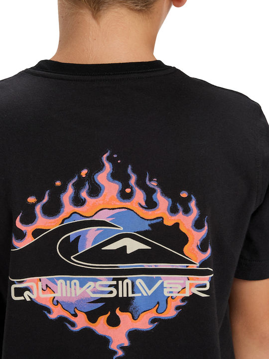 Детска блуза Black Ev In Flames