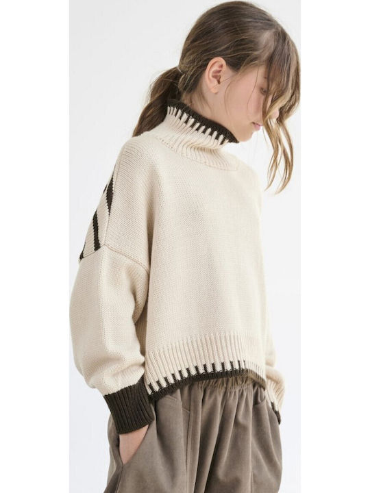 Kids' Sweater Long Sleeve Ecru