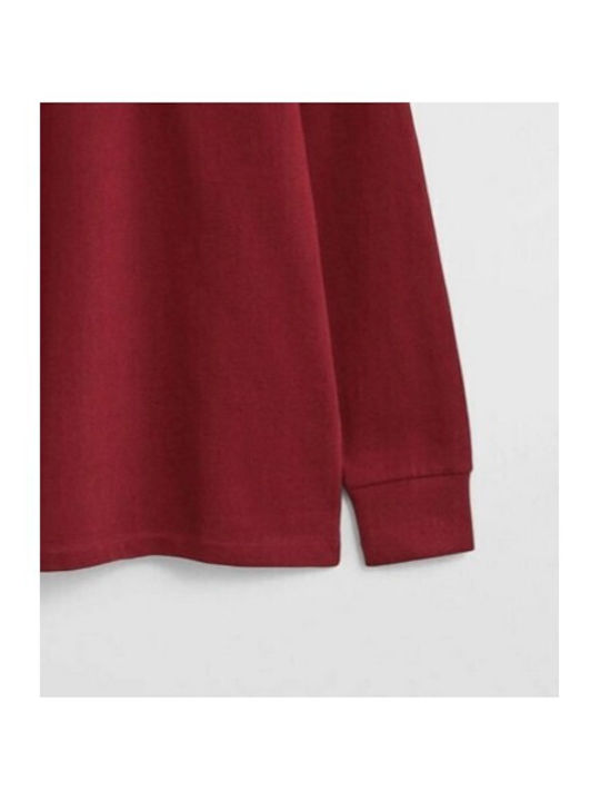 Polo Langarm Bluse Rosewater