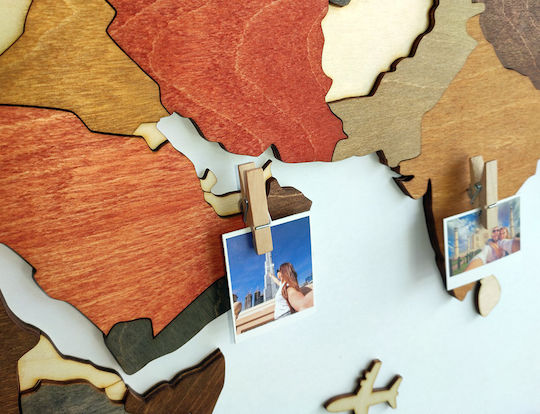 8 Pins Clothespins for Wooden Map WoodMyMap