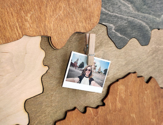 8 Pins Clothespins for Wooden Map WoodMyMap