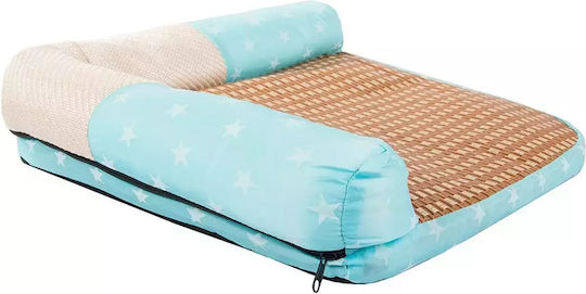 Cat Bed Scratcher L – Comfortable Sleeping & Play Area Blue