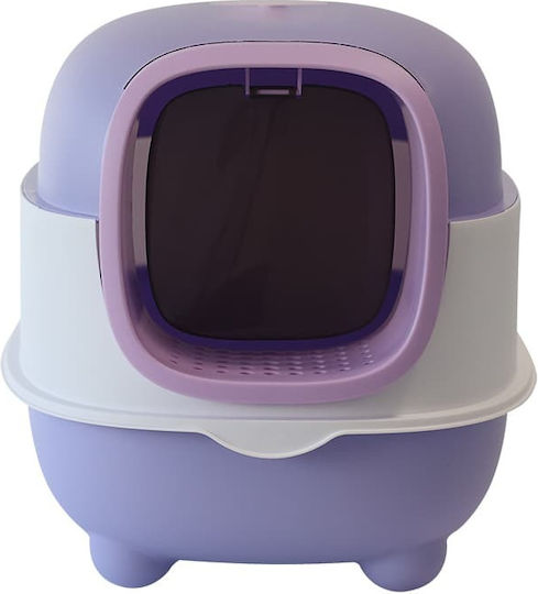 Uniq Toaletă Pisică Închisă Violet