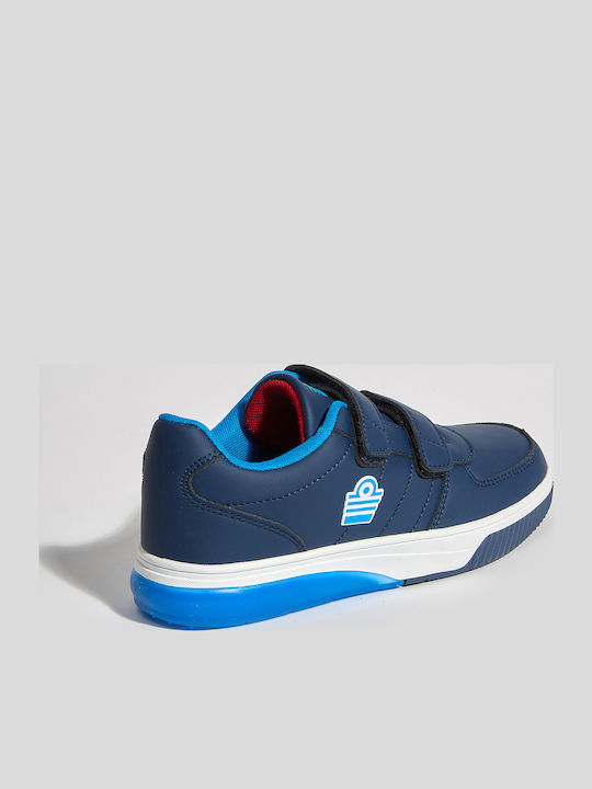 Kids Sneakers with Scratch & Lights Blue