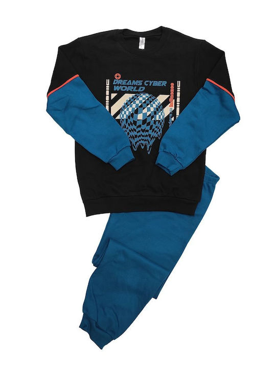Dreams by Joyce Kids' Pajamas Black