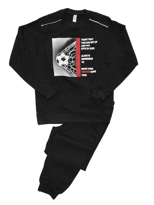Dreams by Joyce Kids Winter Nightwear Black Play