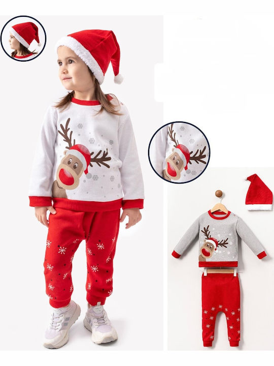 Babydom Παιδική Πιτζάμα Γκρι