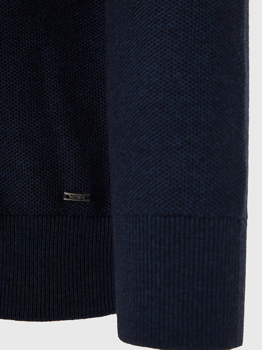 Long Sleeve Sweater Navy Blue