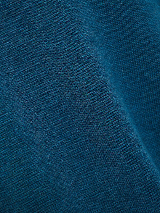 Long Sleeve Sweater TEAL MELANGE