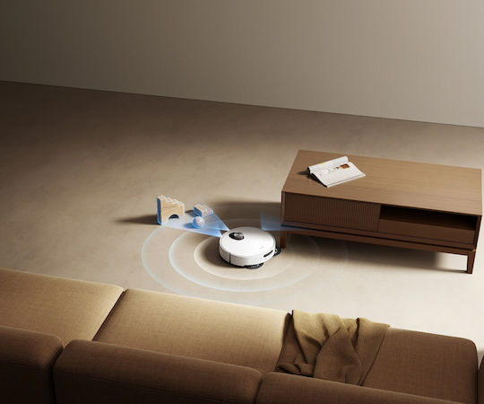 Xiaomi 5 Robot Vacuum Cleaner with Laser Mapping & 20000Pa Suction Power White