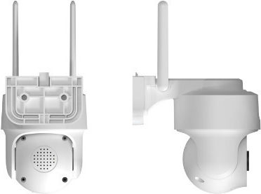 Axred RHS-500 IP Cameră de Supraveghere Wi-Fi Full HD+ 5MP Rezistentă la apă cu Comunicare Bidirecțională și Lentilă 2.4mm