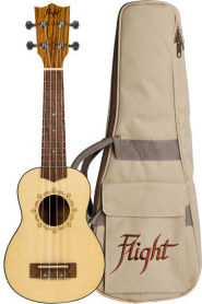 Flight Dus320 Sopran Ukulele Naturales