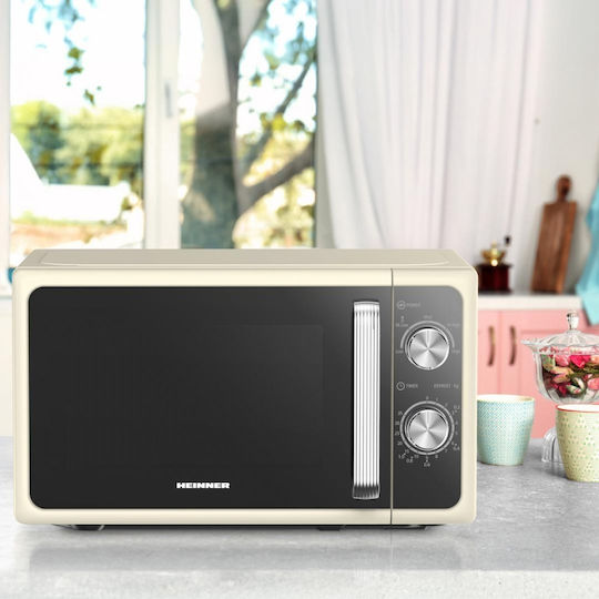 Heinner Cuptor cu microunde 20lt Inox