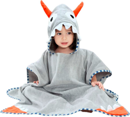 Grey Monster Kinder Strandponcho Badesachen Queen Mother